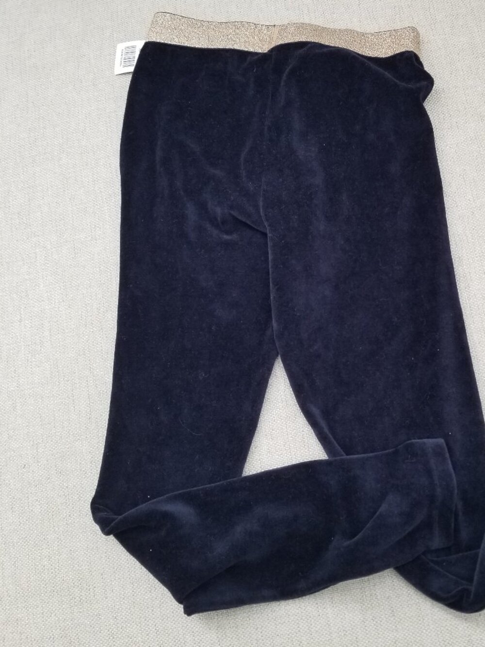 Mini Boden Sparkle Waist Velvet Leggings - New with tags - Age 11-12 years